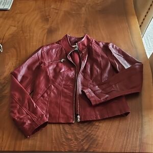 Vero Moda L faux Leather Jacket Size LARGE